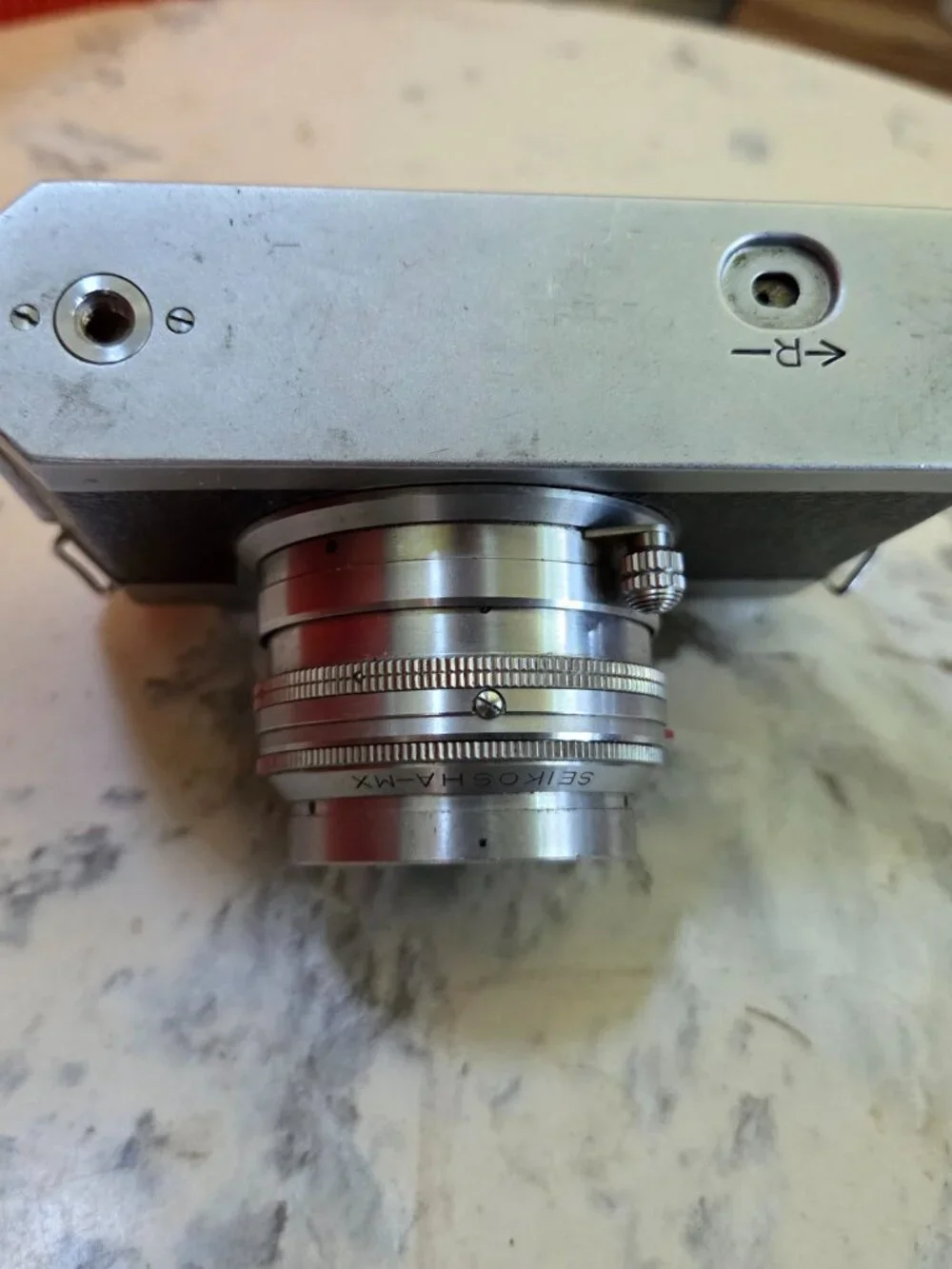 Vintage Aires 35-IIA 35MM Rangefinder Camera Untested